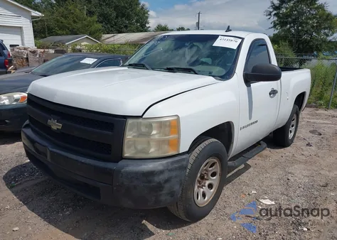 2007 Chevrolet Silverado 1500 Work Truck из США, поврежденный, VIN 1GCEC14X67Z601381